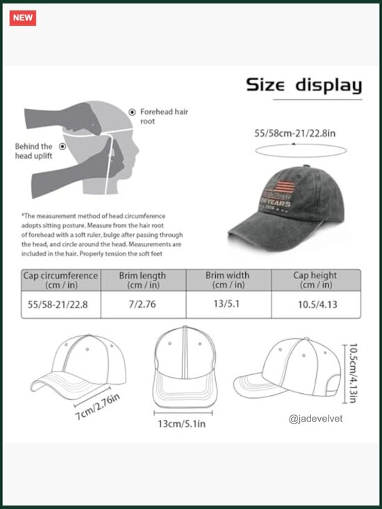 250th Anniversary Embroidered Baseball Cap Adjustable main image 6